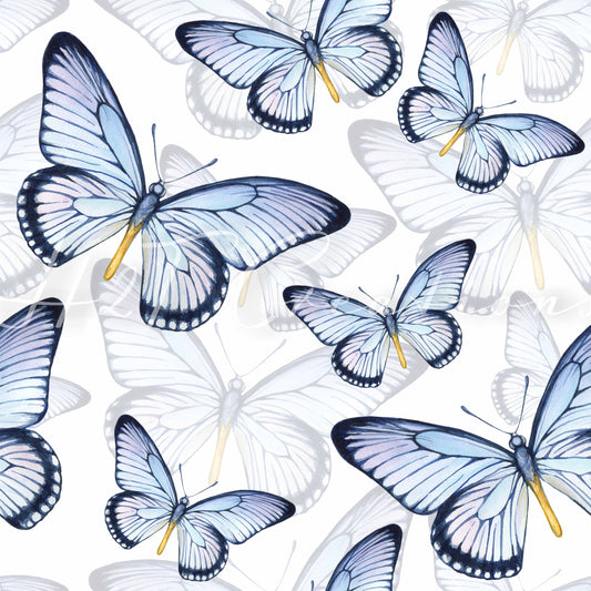 Blue and Purple Butterflies 101-3TMG
